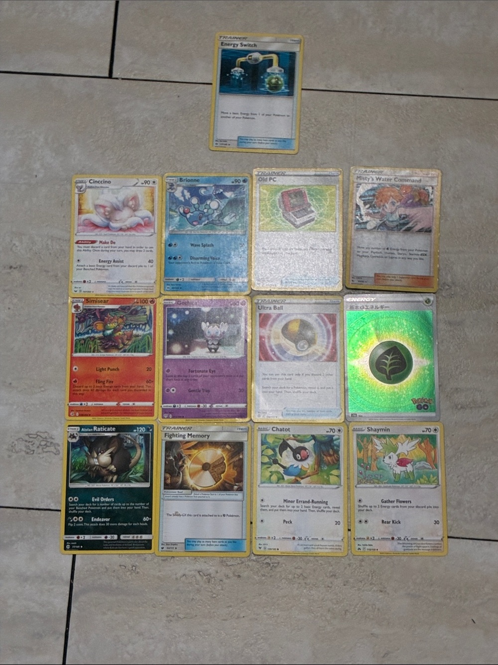 Trading Card Lot – Assorted Multicolor Collector Cards
